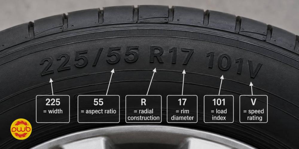 how to read tyre markings on a tyre sidewall