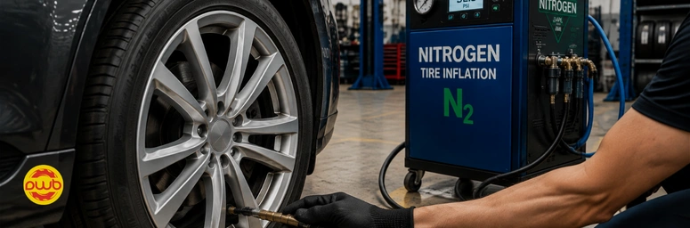 Nitrogen vs air in tyres UAE