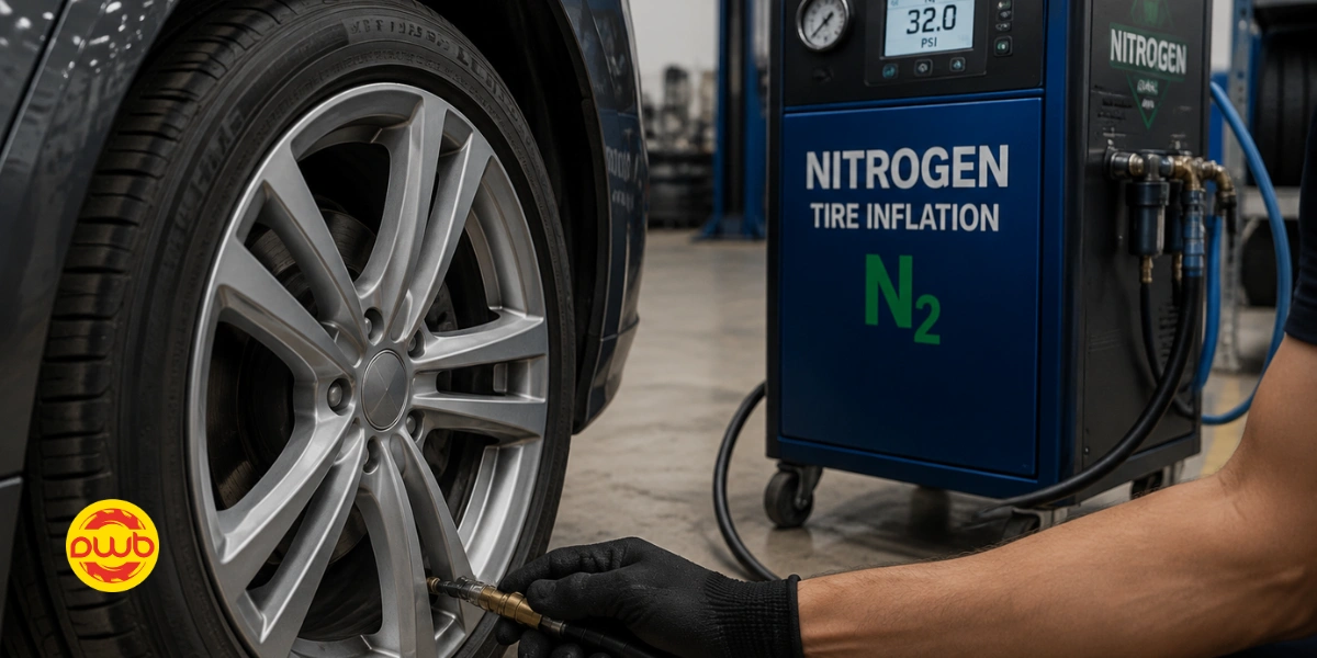 Nitrogen vs air in tyres UAE
